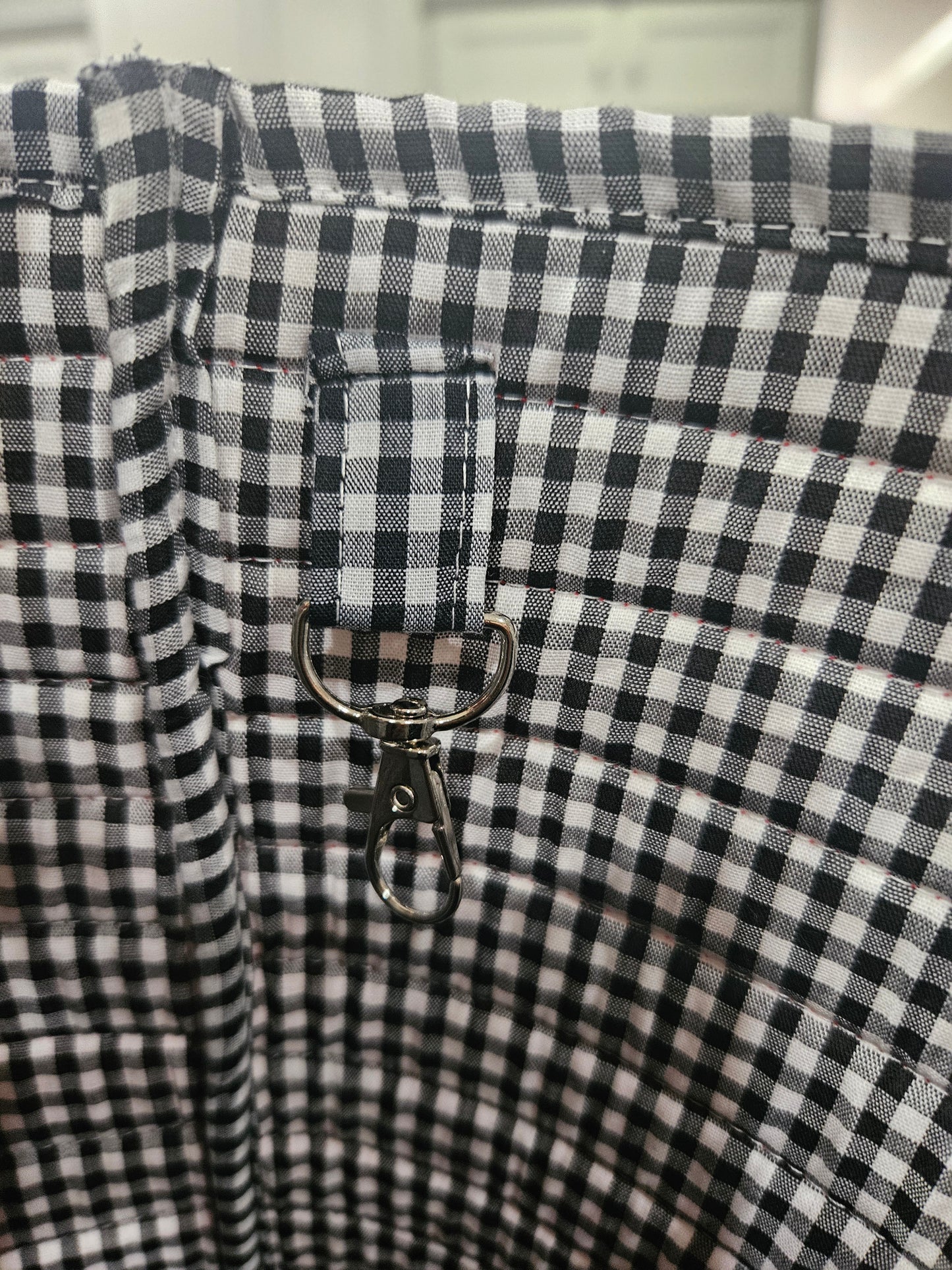 Red Bandana & Black Gingham