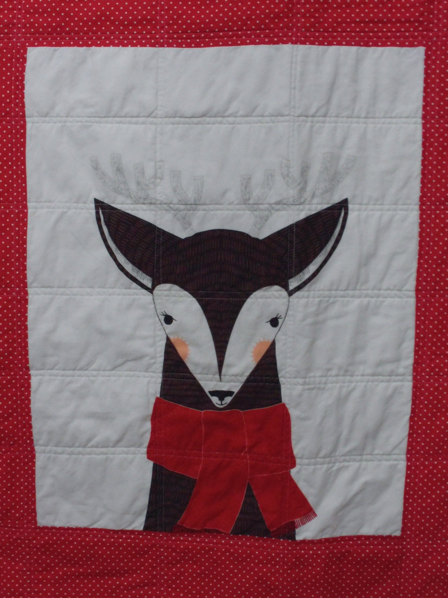 Christmas Window Panel Throw