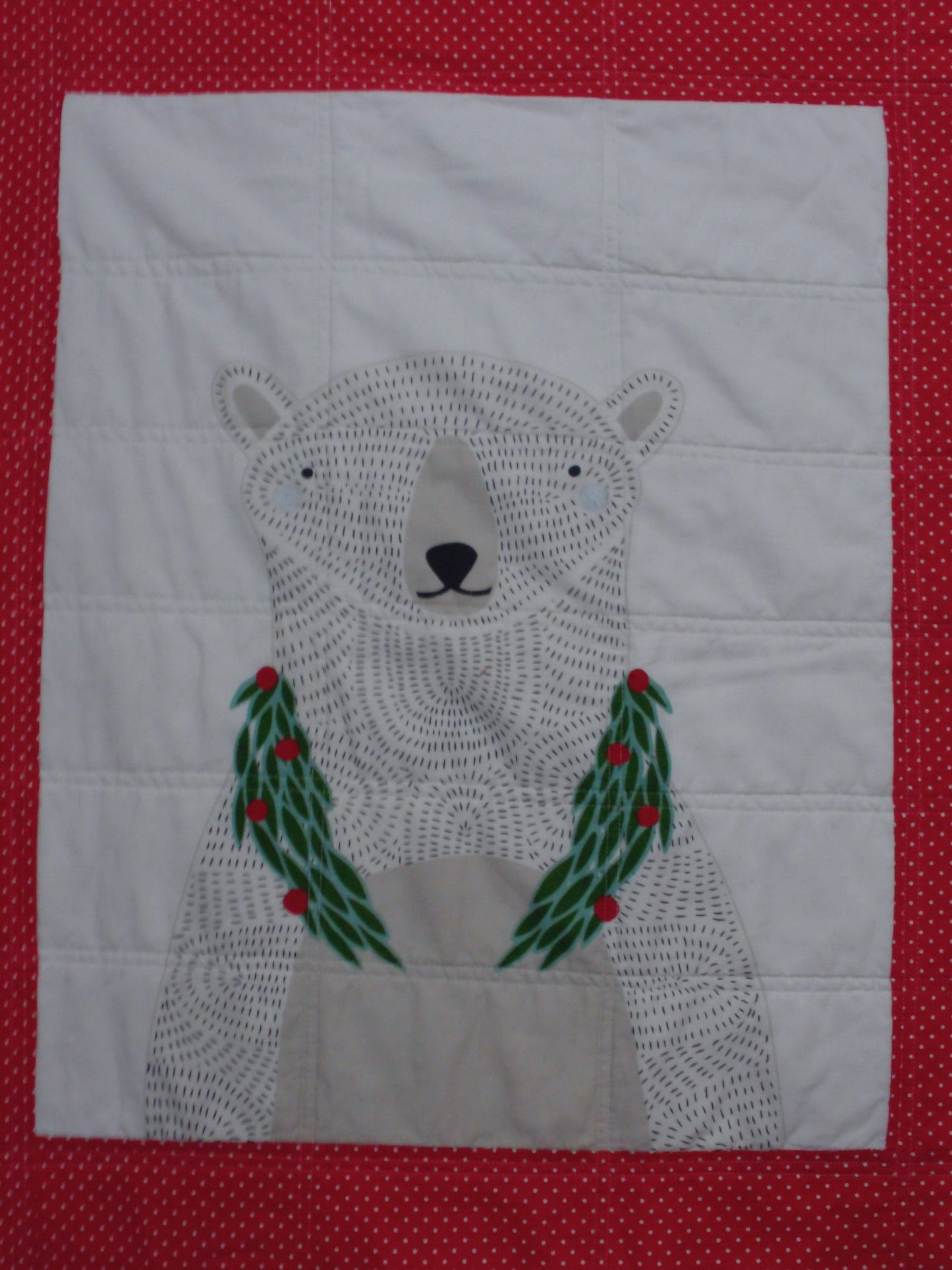 Christmas Window Panel Throw