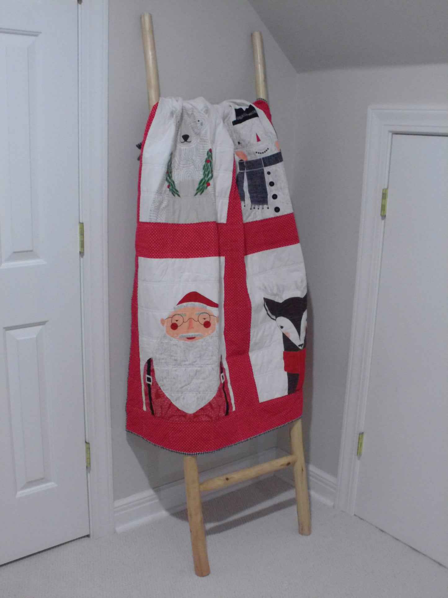 Christmas Window Panel Throw