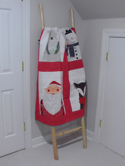 Christmas Window Panel Throw