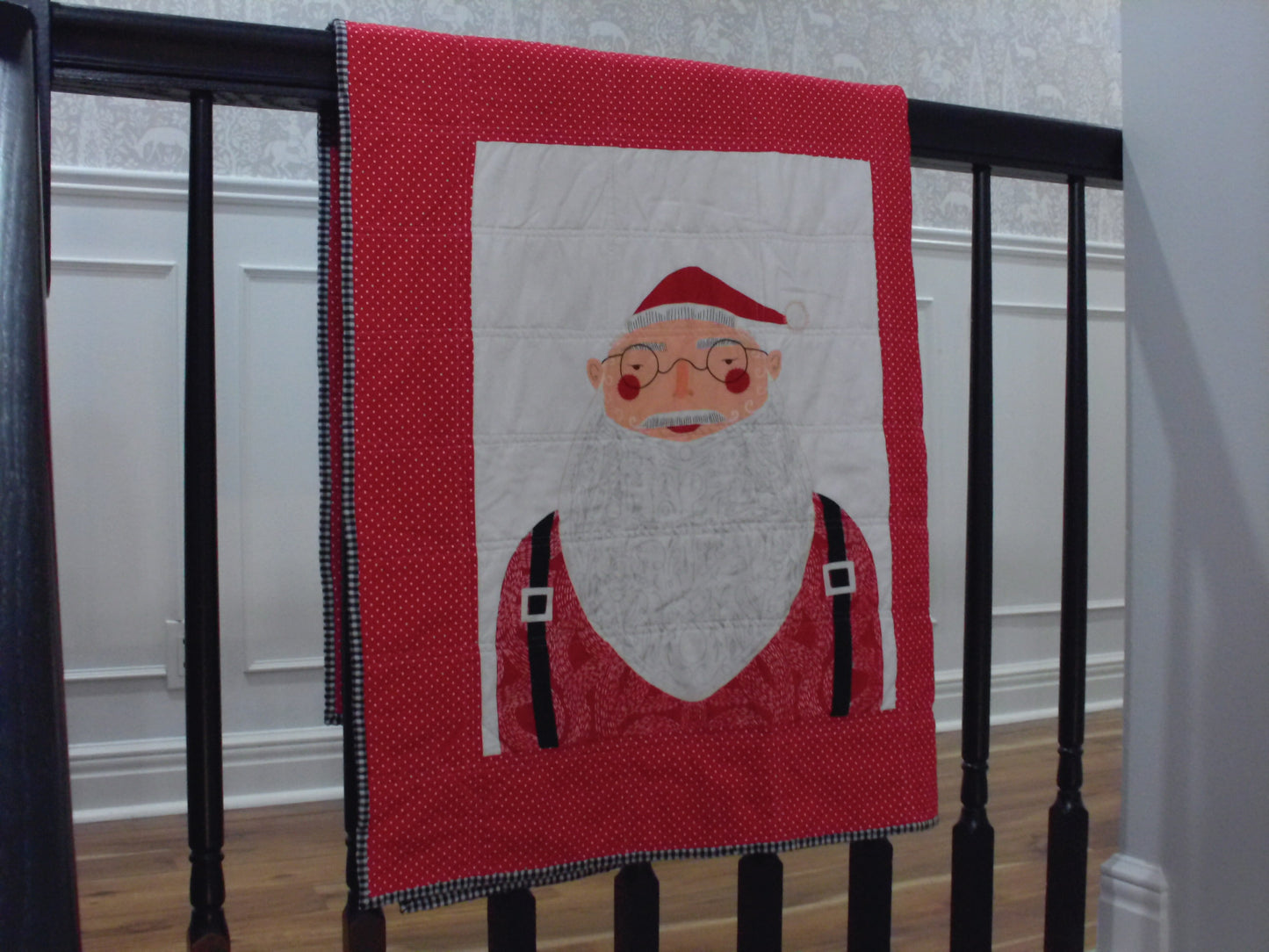 Christmas Window Panel Throw