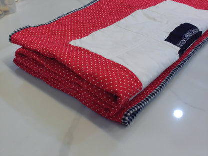 Christmas Window Panel Throw