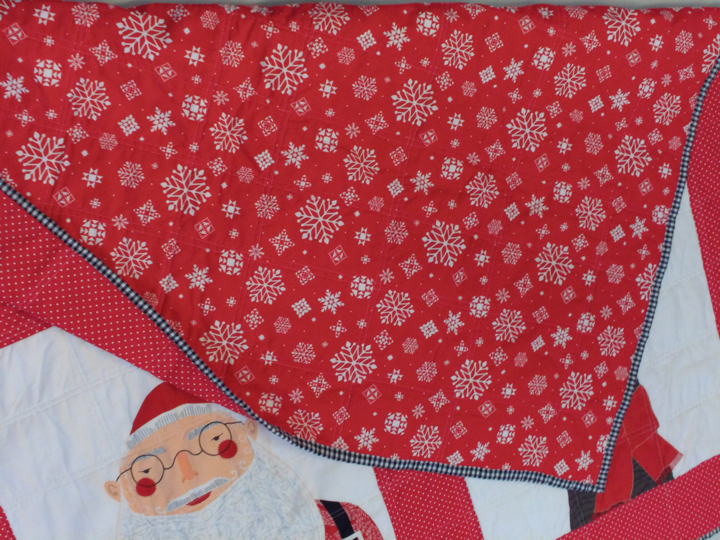 Christmas Window Panel Throw