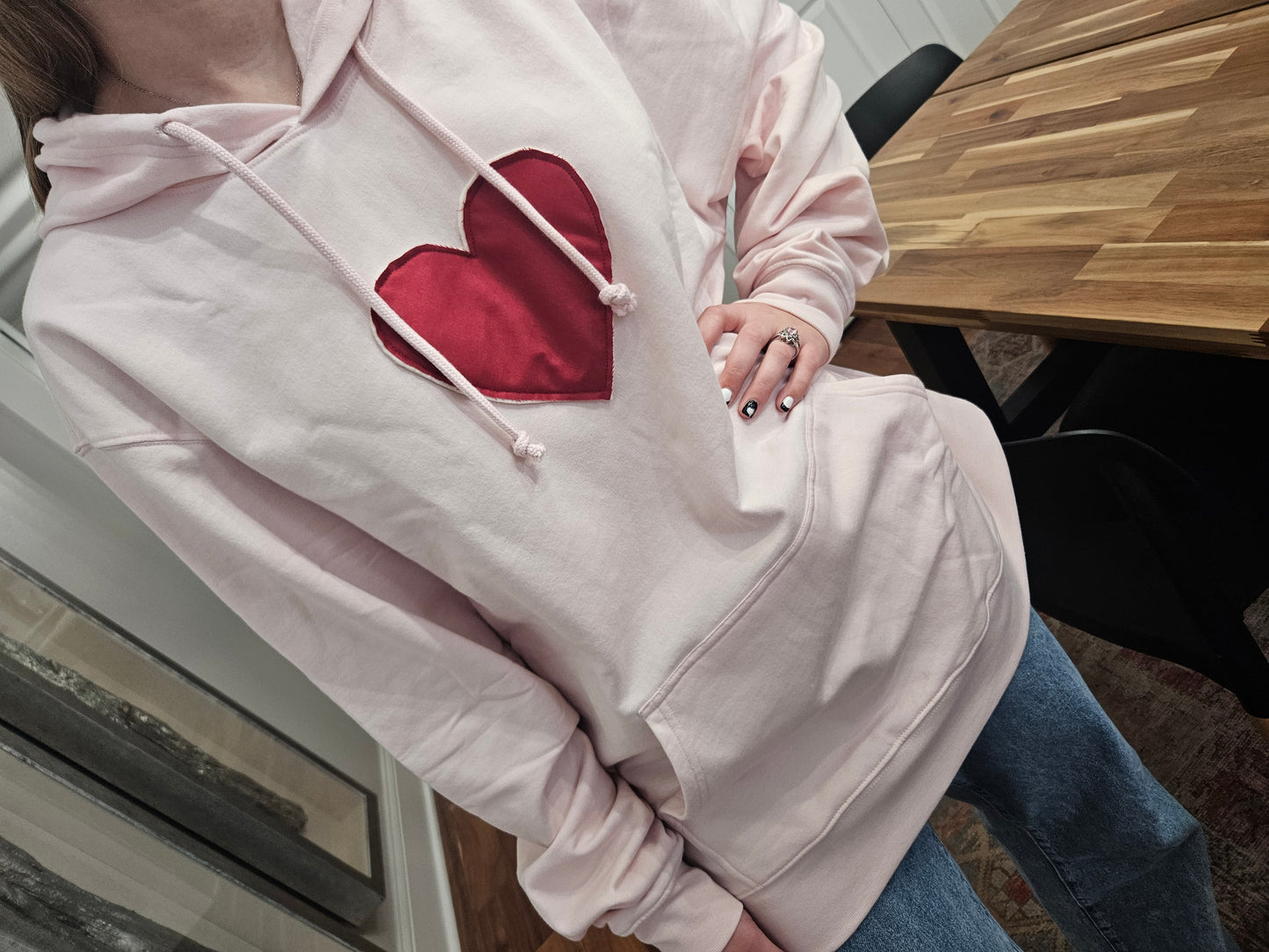 Red Heart Hoodie